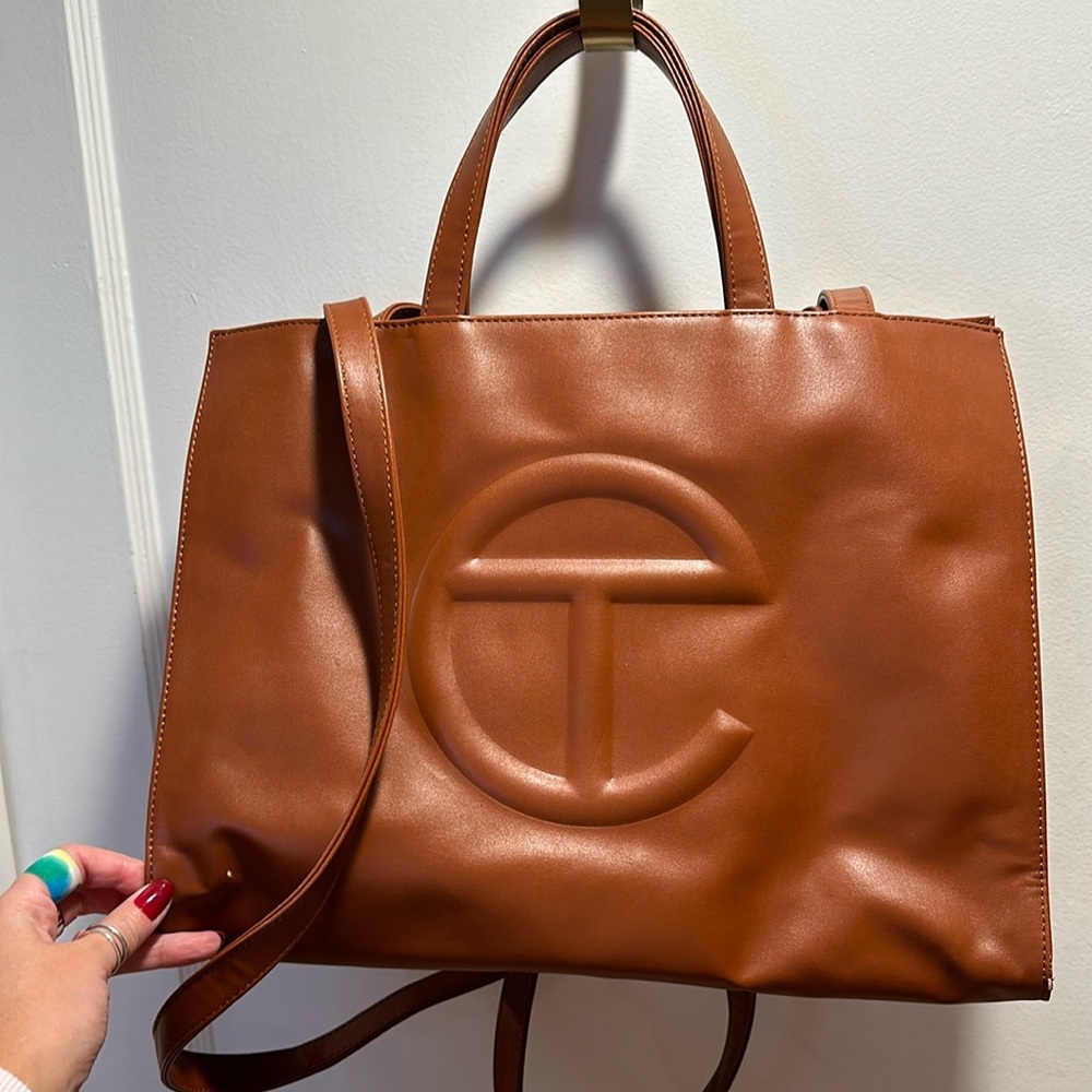 Telfar Large Shopper Bag - Tan